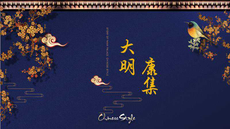 叮咚！你所不知道的大明康集～